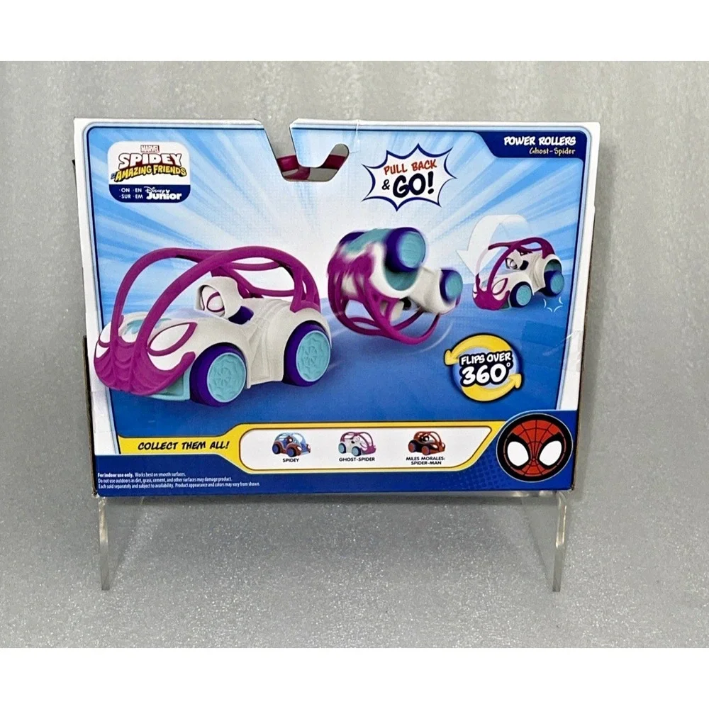Disney Marvel Spidey & His Amazing‎ Friends Power Rollers Flips Ghost Spider NEW